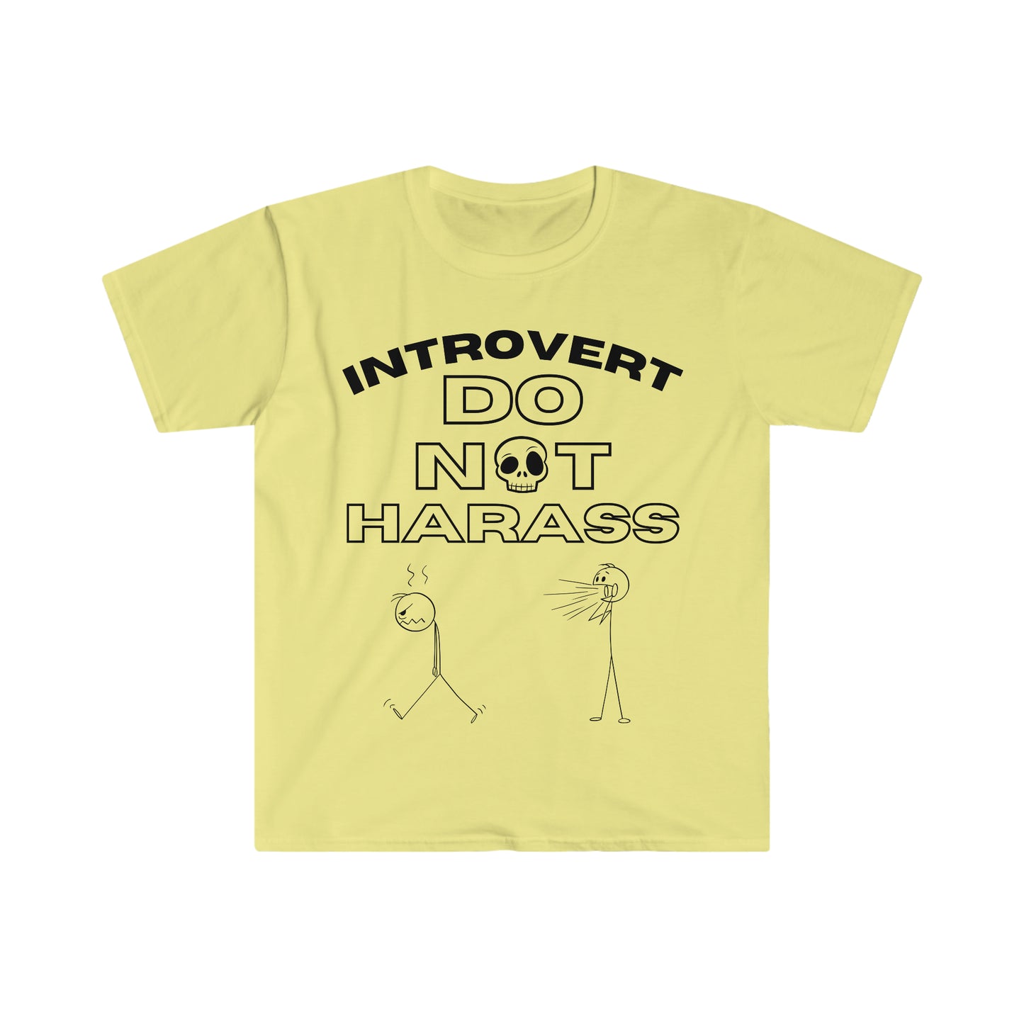 INTROVERT Do Not HARASS T-shirt